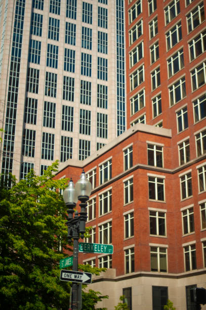 istock Old buildings in Boston, USA 1219085030