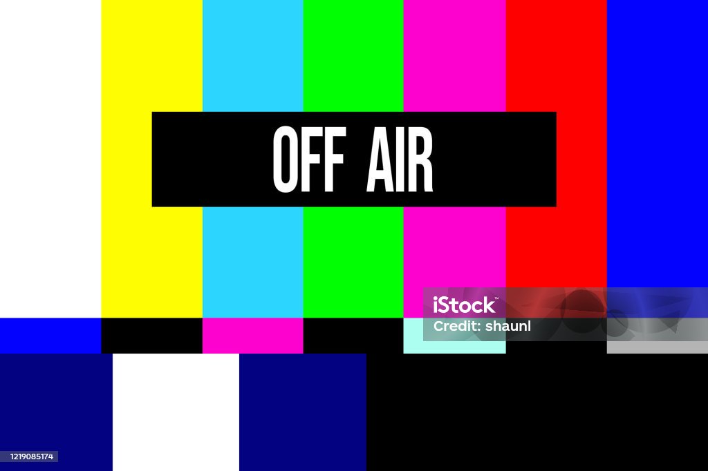 Air Pattern Test Off Air Test Pattern Stock Illustration - Download Image Now - Computer ...