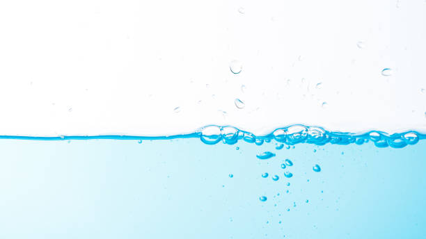 istock Water splash and ripple isolated on white background 1219086454