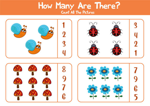 Plants math worksheets zero