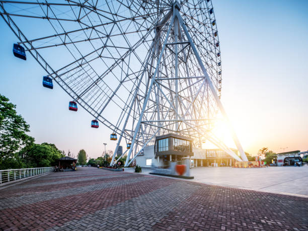 istock Ferris wheel in the park 1219093140