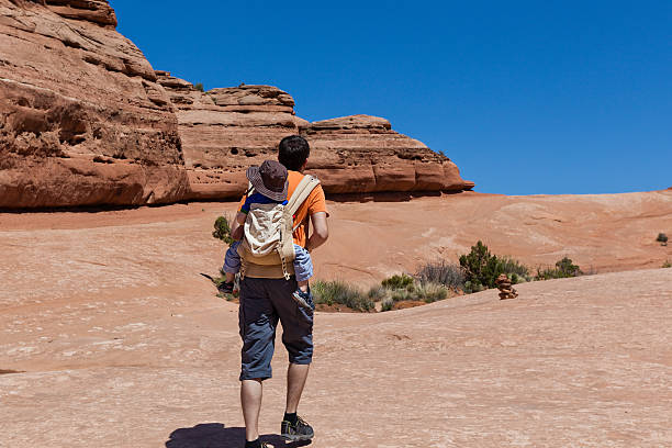 istock father and son hiking 121909553