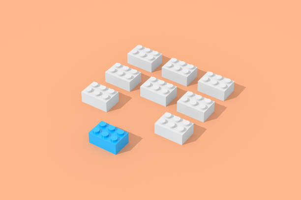 istock Business leadership concept make of building blocks 1219100027