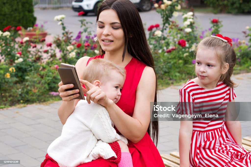 Working mom on maternity leave Working mom on maternity leave. Mompreneur. Mom in beautiful style. Female happiness. Busy working day. Modern business lifestyle. Freelance. Family leisure Adult Stock Photo