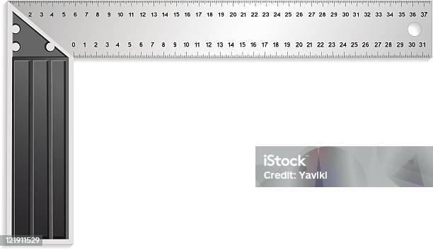 Squadra A T - Immagini vettoriali stock e altre immagini di Acciaio - Acciaio, Accuratezza, Angolo - Forma