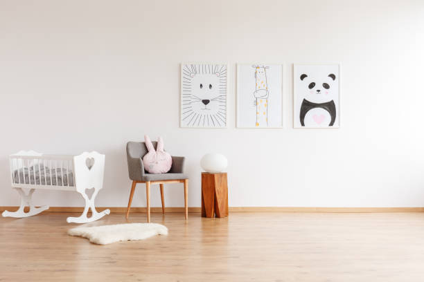 istock Drawings in baby's room 1219115469