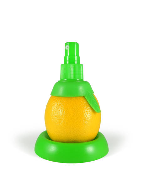 istock Lemon with sprayer nozzle isolated 1219117058