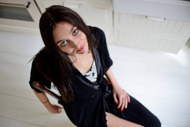 istock A woman in the bedroom. 1219120217