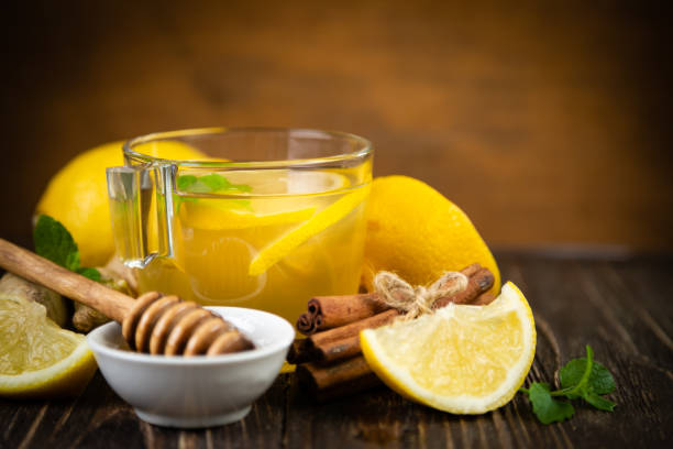 istock Ginger tea and ingredients - lemon, cinnamon, honey 1219124450