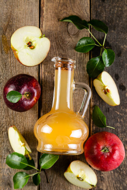istock Apple cider in glass jar 1219124472