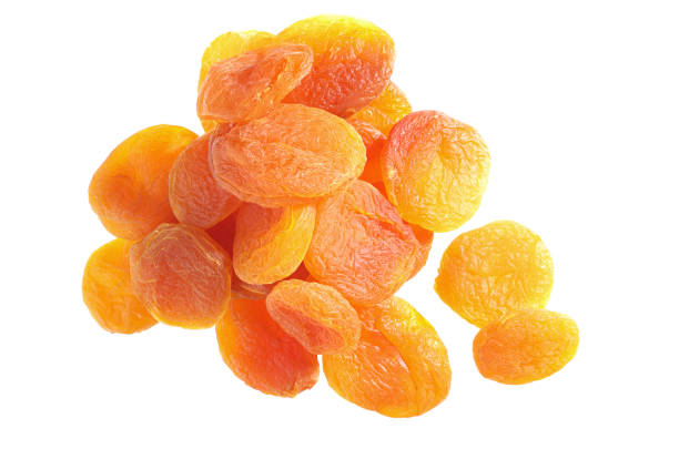 istock Heap of dried apricots 1219130802