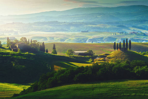 istock Sunset in Tuscany, Italy 1219134840