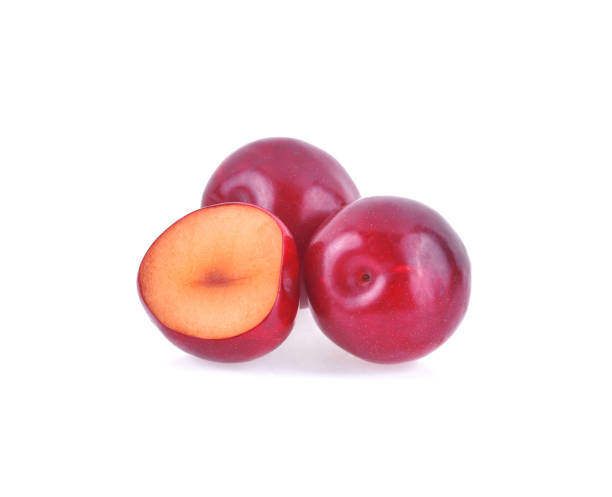 istock cherry-plum isolated on white background 1219136339