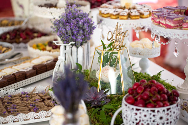 istock Beautiful candy bar with delicious sweets 1219137853