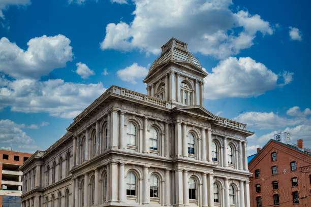 istock Customs House in Portland Maine 1219139381