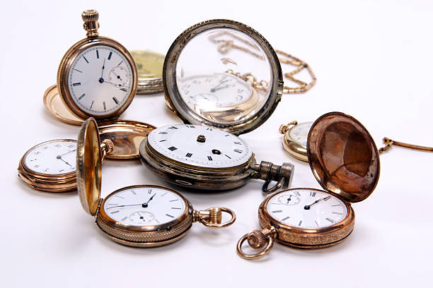 istock Antique pocket watches 121914009