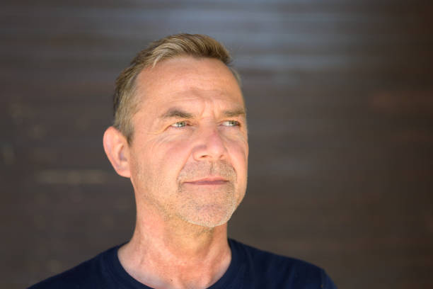 istock Attractive thoughtful unshaven middle-aged man 1219148588