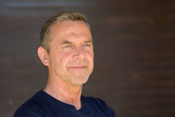 istock Attractive thoughtful unshaven middle-aged man 1219148868