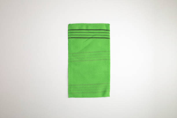 istock Korean exfoliating gloves. Italy towel. 1219151654