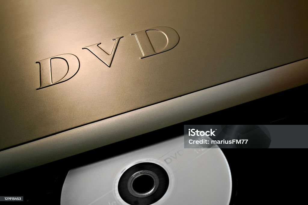 LETTORE DVD - Foto stock royalty-free di Compact Disc