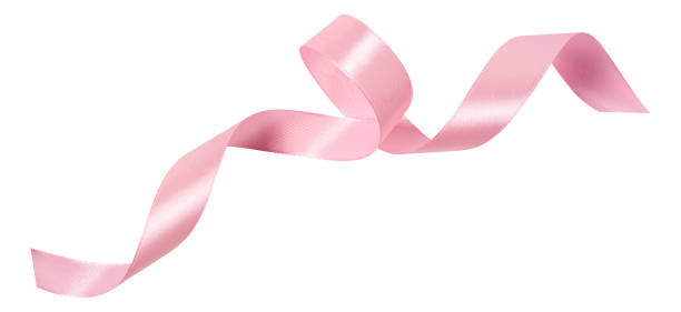 istock A pink ribbon isolated on a white background with clipping path. 1219157355