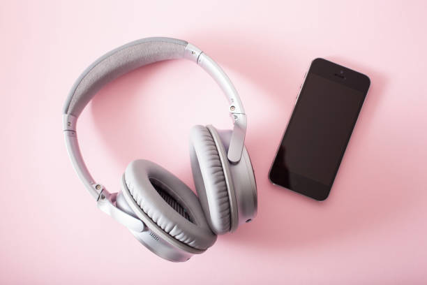 istock audiobook concept modern wireless headphones smartphone 1219157387