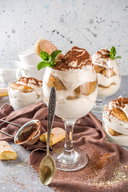 istock Traditional italian dessert tiramisu 1219168890