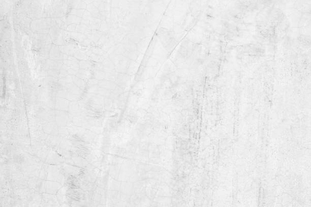 istock Old grunge white cement wall texture for background 1219169353