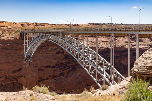 istock steel bridge over canyon in arizona 1219172945