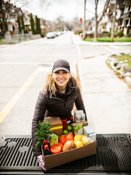 istock COVID-19, Home food delivery during lockdown 1219173191