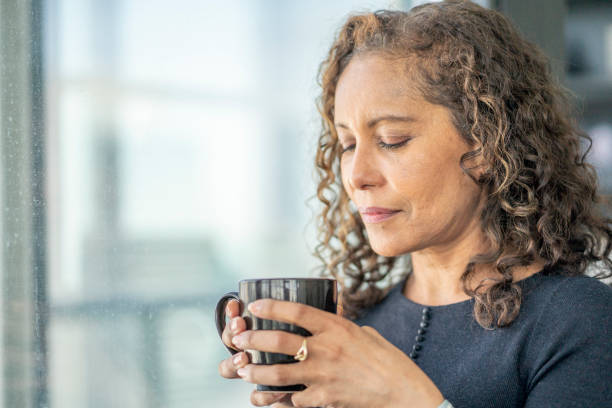 istock Senior woman contemplates 1219175540