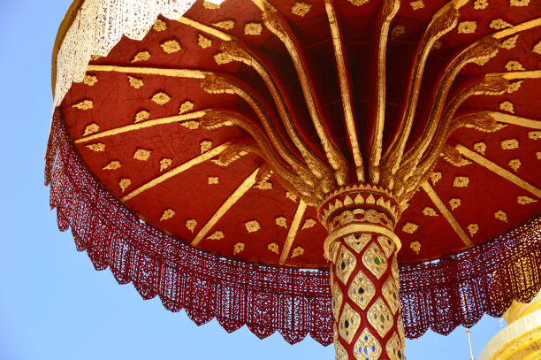 istock Decoration in lanna temple 1219182695