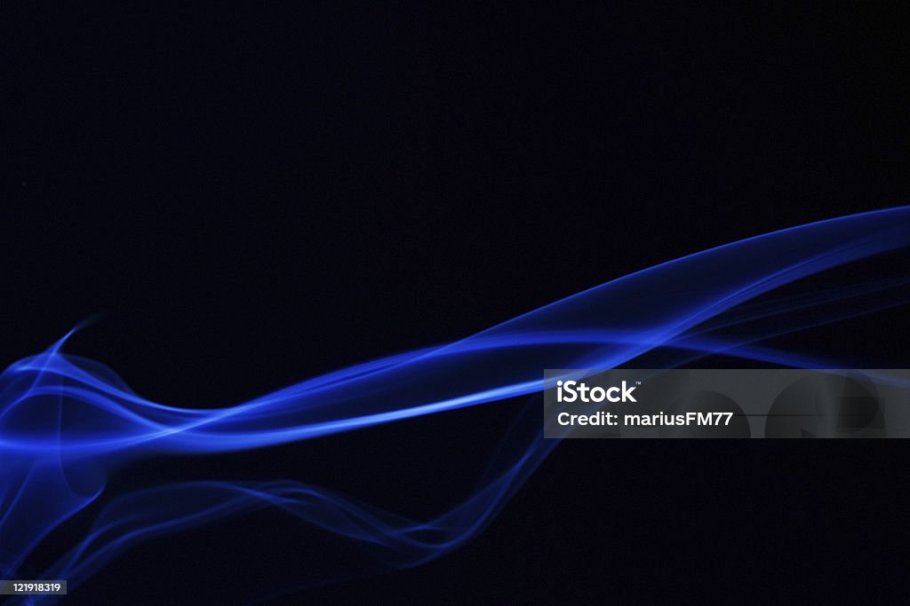 blue smoke-series - Foto de stock de Azul royalty-free