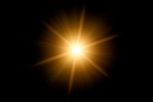 Destello óptico solar photo