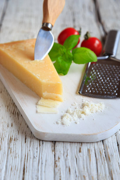 istock parmesan cheese on a wooden board 1219184204