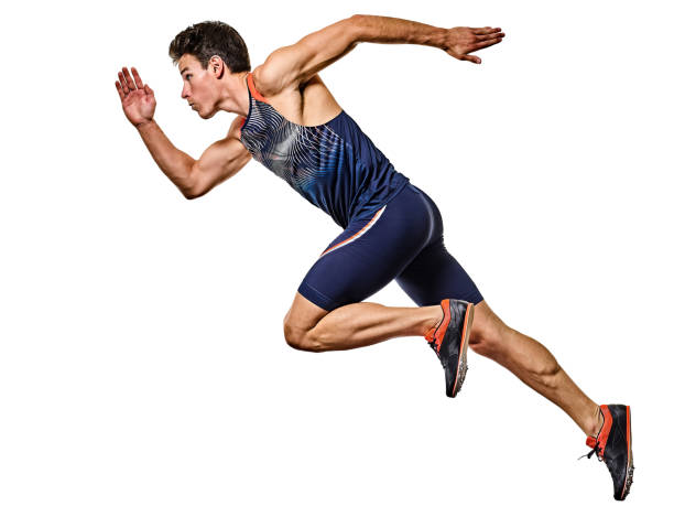 istock young man athletics runner running sprinter sprinting isolated white background 1219186139