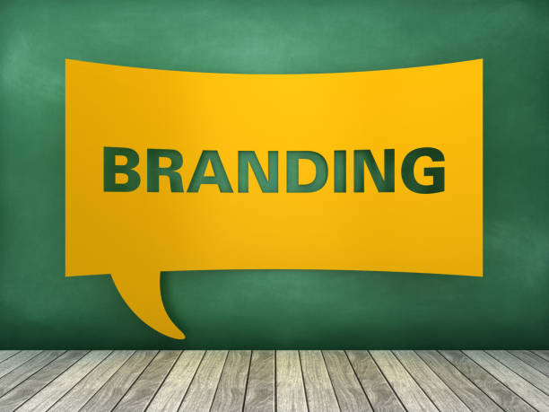 istock Speech Bubble BRANDING Word on Chalkboard - 3D Rendering 1219191037