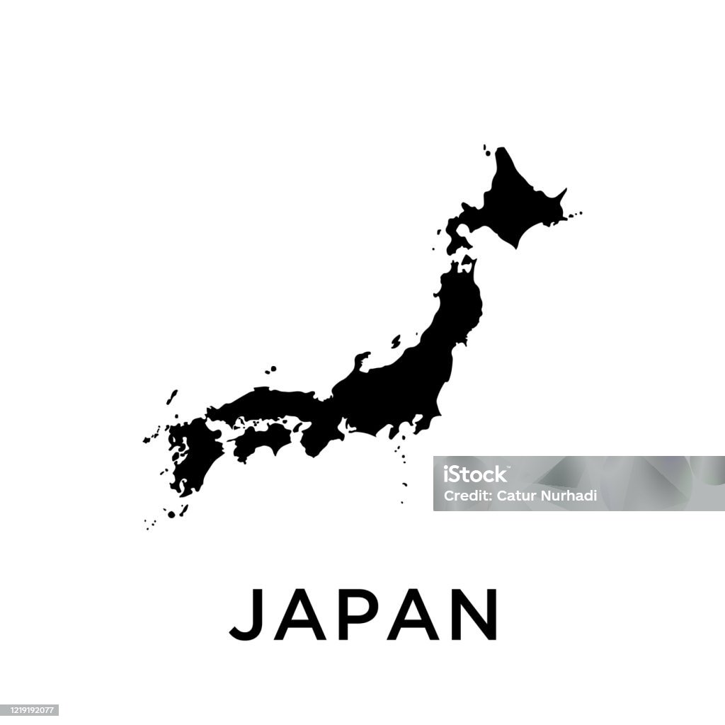 Japan Map Editable Japan Map Vector Design Template Stock Illustration - Download Image ...