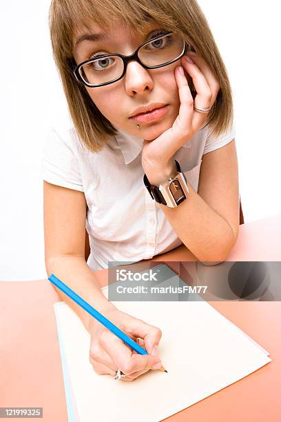 Student In Problems Stock Photo - Download Image Now - 20-24 Years, 25-29 Years, A Helping Hand