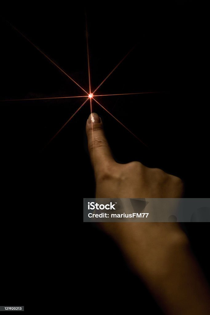 lucky star und Frau hand - Lizenzfrei Frauen Stock-Foto