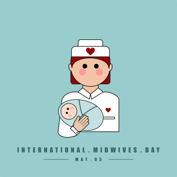 internationaler tag der hebammen - human pregnancy earth globe mother stock-grafiken, -clipart, -cartoons und -symbole