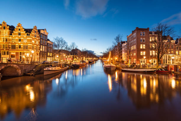 istock Amsterdam, Netherlands Bridges and Canals 1219212648