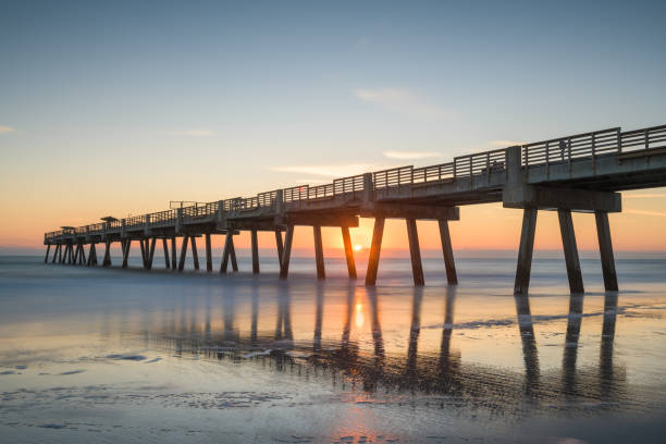 istock Jacksonville Pier in Jacksonville, Florida 1219212846