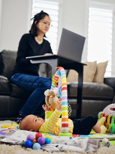 istock Mom Working From Home 1219215750