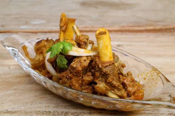 istock Indian style meat dish or mutton curry 1219216782