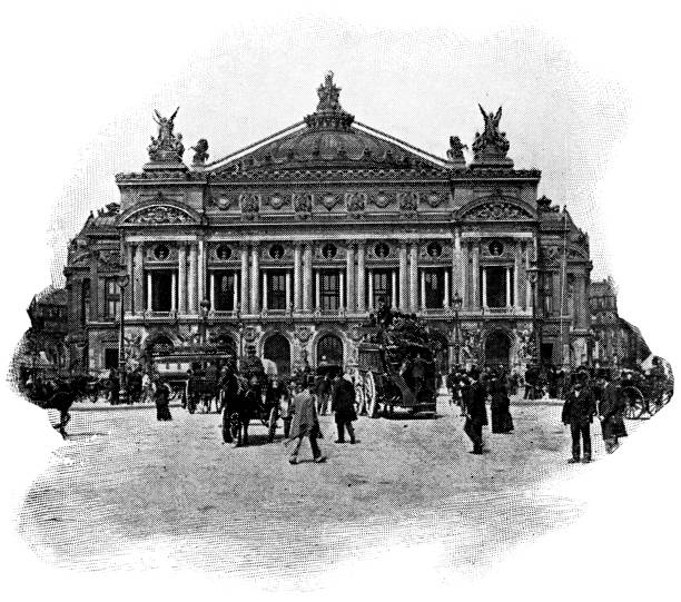 istock Palais Garnier in Paris, France - 19th Century 1219220956