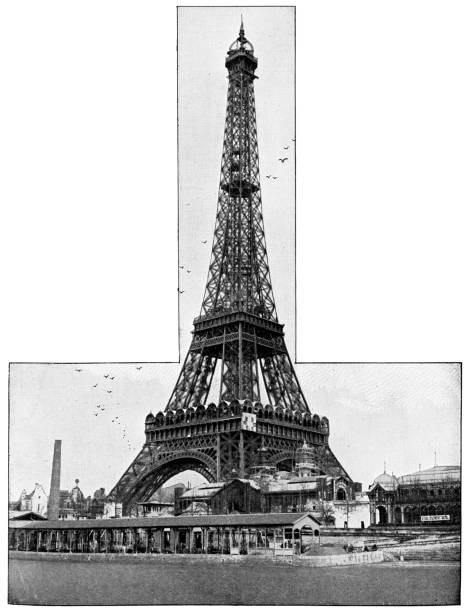 istock The Eiffel Tower in Paris, France - 19th Century 1219221167