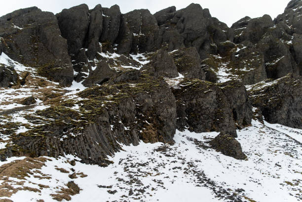 istock Icelandic off-road with stones close-up 1219234109