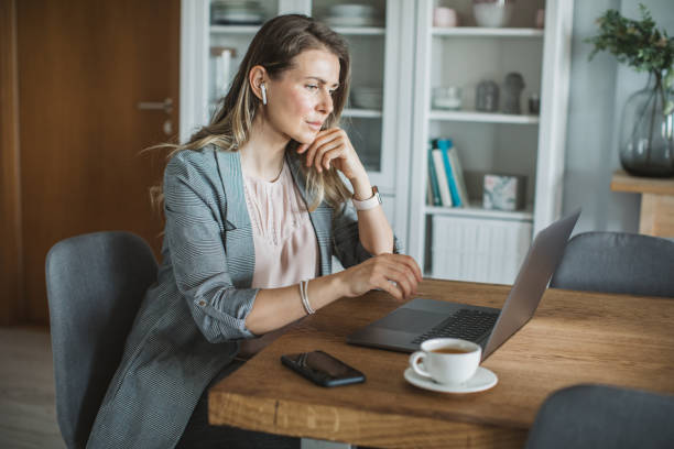 istock Women working during isolation period 1219240348