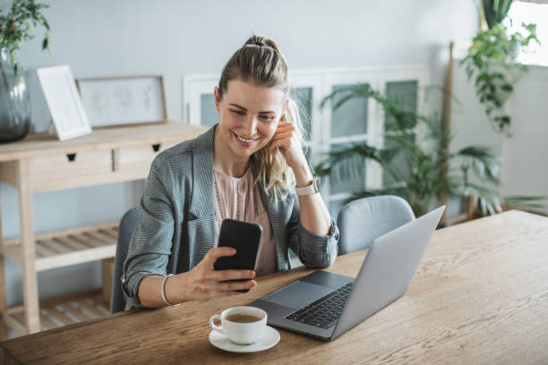 istock Women working during isolation period 1219240379